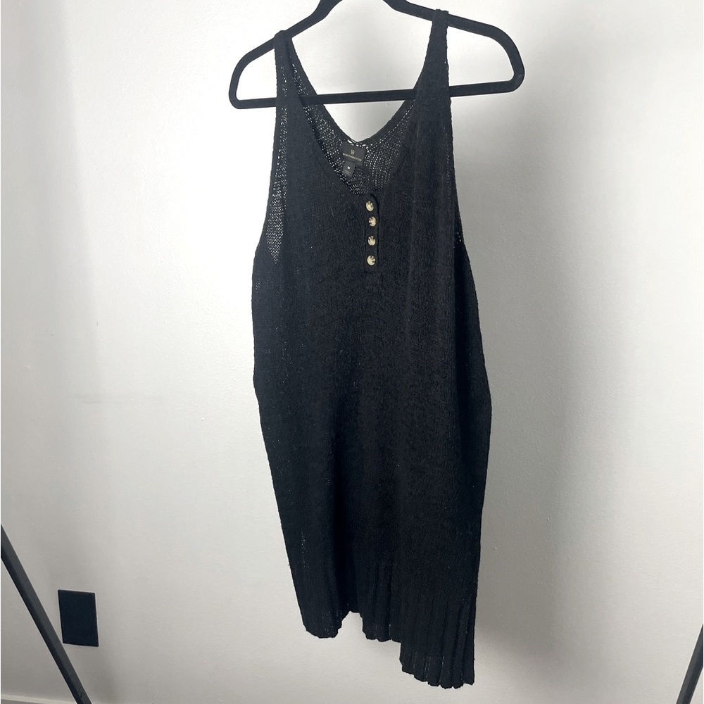 Worthington Black Knit Cover Up Dress or Tunic